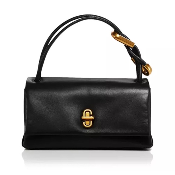 MARC JACOBS The Mini Dual Bag Black/Gold - Picture 3 of 13